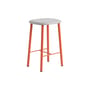 Sgabello bar Bird legno arancione / H 65 cm - Non imbottito - raawii