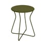 Sgabello Cocotte metallo verde / Tavolo d'appoggio - H 45 cm - Fermob