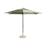 Terrazza - Hexagon Parasol textile green / Ø 300 cm - Hay