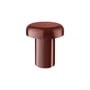 Table d'appoint Miko métal rouge / Ø 40 x H 46 cm - NOO.MA