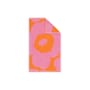 Asciugamano Unikko tessuto rosa / 30 x 50 cm - Marimekko