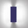 Applique  metallo blu con alette orientabili doppie LED /Charlotte Perriand, 1962 - Nemo