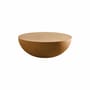 Heiko 43 Coffee table ceramic yellow / Ø 90 x H 30 cm - Gervasoni