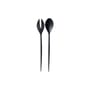 Couverts à salade Krenit plastique noir / Mélamine - Normann Copenhagen