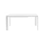 Tavolo con prolunga Four OUTDOOR metallo bianco / L 160 - 260 cm - Kartell