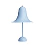 Lampe de table Pantop métal bleu / Ø 23 cm - Verner Panton (1980) - Verpan
