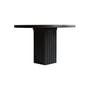 Tavolo rotondo Arc corian marrone / Ø 120 cm - Cemento fibrorinforzato - 101 COPENHAGEN