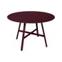 Tavolo rotondo So’O metallo rosso / Ø 117 cm - 6 persone - Fermob