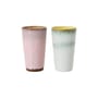 Tazza 70s ceramics ceramica multicolore / Set di 2 - 30 cl - HK LIVING