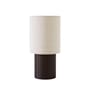 Lampada senza fili ricaricabile Manhattan SC52 metallo tessuto beige / Metallo e tessuto - &tradition