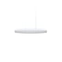 Pendelleuchte Colonne Horizontal textil weiß / LED - L 100 cm - Dix Heures Dix