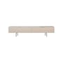 Mobile TV Wood grain legno beige / L 167 x P 30 x H 36 cm - 2 porte a ribalta - HK LIVING