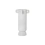 Vase Muses - Calli céramique blanc / Ø 17 x H 31 cm - Ferm Living