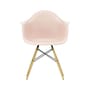 Fauteuil RE DAW - Eames Plastic Armchair / (1950) - Pieds bois clair / Recyclé - Vitra
