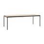 rechteckiger Tisch Ville AV26 holz natur / 220 x 90 cm - &tradition
