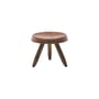 Sgabello Berger legno naturale / Charlotte Perriand, 1953-61 - Ø 33 x H 26,7 cm - CASSINA