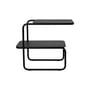 Table d'appoint Level métal noir / 55 x 35 x H 45 cm - Ferm Living