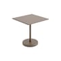Tavolo quadrato Linear Café metallo beige / 70 x 70 cm - Muuto