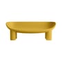 Roly Poly 2-seater outdoor sofa plastic material yellow / L 175 cm - 3 seats - Driade