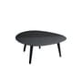 Couchtisch Tweed Mini Medium holz schwarz / Medium- 96 x 99 cm - Zanotta