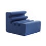 Lounge Sessel Karelia (1966) textil blau / Stoff - Zanotta