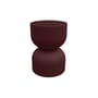 Piapolo Stool metal purple / Storage box - Fermob