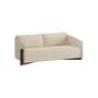 Divano destro Timber tessuto beige / 3 posti - L 200 cm - KANN DESIGN