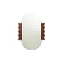 Heju X Nobodinoz Wall mirror wood brown / Small - 53 x 75 cm - NOBODINOZ