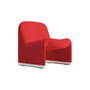 Fauteuil rembourré Alky tissu rouge / Giancarlo Piretti, 1970 - ANONIMA CASTELLI