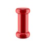 Moulin à épices Twergi bois rouge / H 15 cm - By Ettore Sottsass / Alessi 100 Values Collection - Alessi