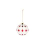 Weihnachtskugel Delight Big  n°5 glas rot / Ø 9 cm - Alessi