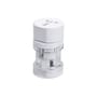Adaptateur secteur  plastique blanc / Prise secteur internationale - NX
