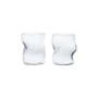 Bicchiere Dimple vetro trasparente / Set di 2 - Ferm Living