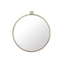 Miroir mural Randaccio   / Gio Ponti - Ø 70 cm - Laiton - Gubi