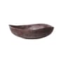 Insalatiera Patio materiale plastico marrone / Ø 28 x H 8 cm - Resina - HK LIVING