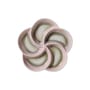 Plat apéritif 70s ceramics céramique rose / Ø 20 cm - HK LIVING