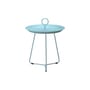Table d'appoint Eyelet Small métal bleu / Ø 45 x H 46,5 cm - Houe