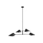Sospensione Bonnet SC93 metallo nero / L 140 x H 140 cm - &tradition
