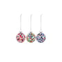 Set de 3 boules de Noël Proust verre / Ø 6 cm - By Alessandro Mendini - Alessi