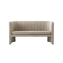Sofa Loafer SC25 textil weiß beige / L 150 cm - Bouclé-Stoff - &tradition