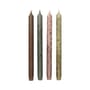 Mura Long candle wax multicoloured / Set of 4 - H 30 cm - Ferm Living