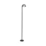 Marselis Floor lamp metal black / Adjustable diffuser - H 126 cm - Hay