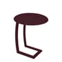 Table d'appoint Alizé métal violet / Déporté - Ø 48 cm - Fermob