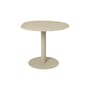 Tavolo rotondo Pond Café OUTDOOR metallo beige / Ø 88 cm - Forma asimmetrica - Ferm Living