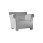 Fauteuil Bubble Club plastique gris / Philippe Starck, 2000 - Kartell
