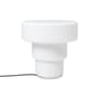 Lampe de table Ripple verre blanc / Ø 28 x H 28 cm - Ferm Living