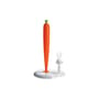 Porte-rouleau essuie-tout Bunny and carrot plastique blanc - Alessi