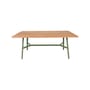 rechteckiger Tisch So'O holz grün / 180 x 90 cm - 6 bis 8 Personen - Fermob