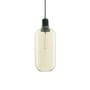 Suspension Amp Large verre marbre jaune marron or / Ø 11,2 x H 26 cm - marbre - Normann Copenhagen