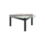 Table basse Disc verre transparent / Ø 80 cm - TIPTOE